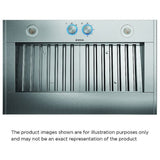 Elica EAR134S4 Cabinet Insert, 34 inch Exterior Width, 1,200 CFM, LED, Baffle Filter, Stainless Steel colour