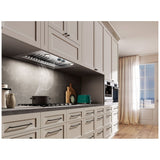Elica EAR140S4 Cabinet Insert, 40 inch Exterior Width, 1,200 CFM, LED, Baffle Filter, Stainless Steel colour