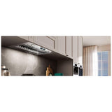 Elica EAR140S4 Cabinet Insert, 40 inch Exterior Width, 1,200 CFM, LED, Baffle Filter, Stainless Steel colour