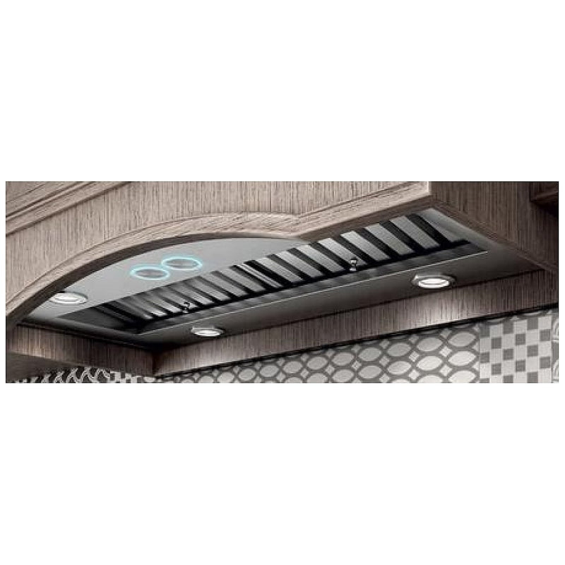 Elica EAR140S4 Cabinet Insert, 40 inch Exterior Width, 1,200 CFM, LED, Baffle Filter, Stainless Steel colour