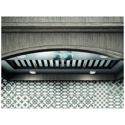 Elica EAR146S4 Cabinet Insert, 48 inch Exterior Width, 1,200 CFM, LED, Stainless Steel Colour Blower Included