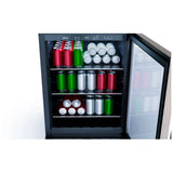 Elica EBS51PR1 Compact Beverage Center Under Counter Refrigeration, 24 inch Width, Custom Panel Ready, 4.8 cu. ft. Capacity, Panel Ready