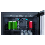 Elica EBS52SS1 Under Counter Wine Refrigeration, 24 inch Width, 14 Wine Bottle Capacity, Stainless Steel