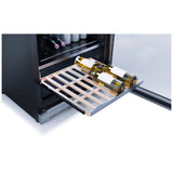 Elica EBS52SS1 Under Counter Wine Refrigeration, 24 inch Width, 14 Wine Bottle Capacity, Stainless Steel