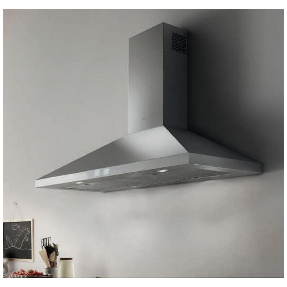 Elica EBS636SS Wall Mount Range Hood, 36 inch Exterior Width, Chimney, 4, 600 CFM