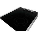 Electrolux ECCE242CAS Electric Cooktop, 24 inch Exterior Width, 4 Burners, 2,200 W Highest Element, Stainless Steel colour
