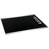 Electrolux ECCE242CAS Electric Cooktop, 24 inch Exterior Width, 4 Burners, 2,200 W Highest Element, Stainless Steel colour
