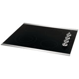 Electrolux ECCE242CAS Electric Cooktop, 24 inch Exterior Width, 4 Burners, 2,200 W Highest Element, Stainless Steel colour
