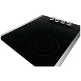 Electrolux ECCE242CAS Electric Cooktop, 24 inch Exterior Width, 4 Burners, 2,200 W Highest Element, Stainless Steel colour