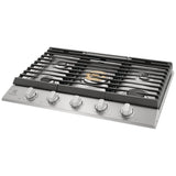 Electrolux ECCG3068AS Gas Cooktop, 30 inch Exterior Width, 5 Burners, 20,000 BTU Highest Burner, Stainless Steel colour