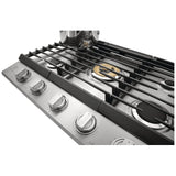 Electrolux ECCG3068AS Gas Cooktop, 30 inch Exterior Width, 5 Burners, 20,000 BTU Highest Burner, Stainless Steel colour