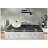 Electrolux ECCG3672AS Gas Cooktop, 36 inch Exterior Width, 6 Burners, 18,000 BTU Highest Burner, Stainless Steel colour