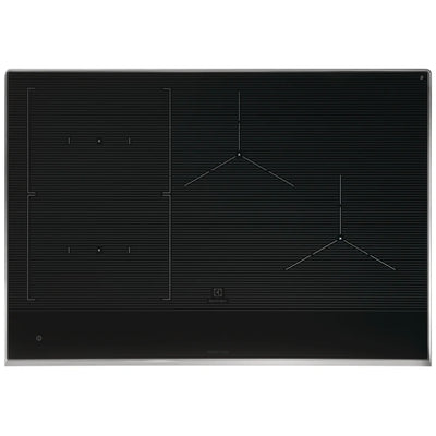 Electrolux ECCI3068AS Induction Cooktop, 30 inch Exterior Width, 4 Burners, 3600 Highest Burner Element (Watts), Black / Stainless Steel colour