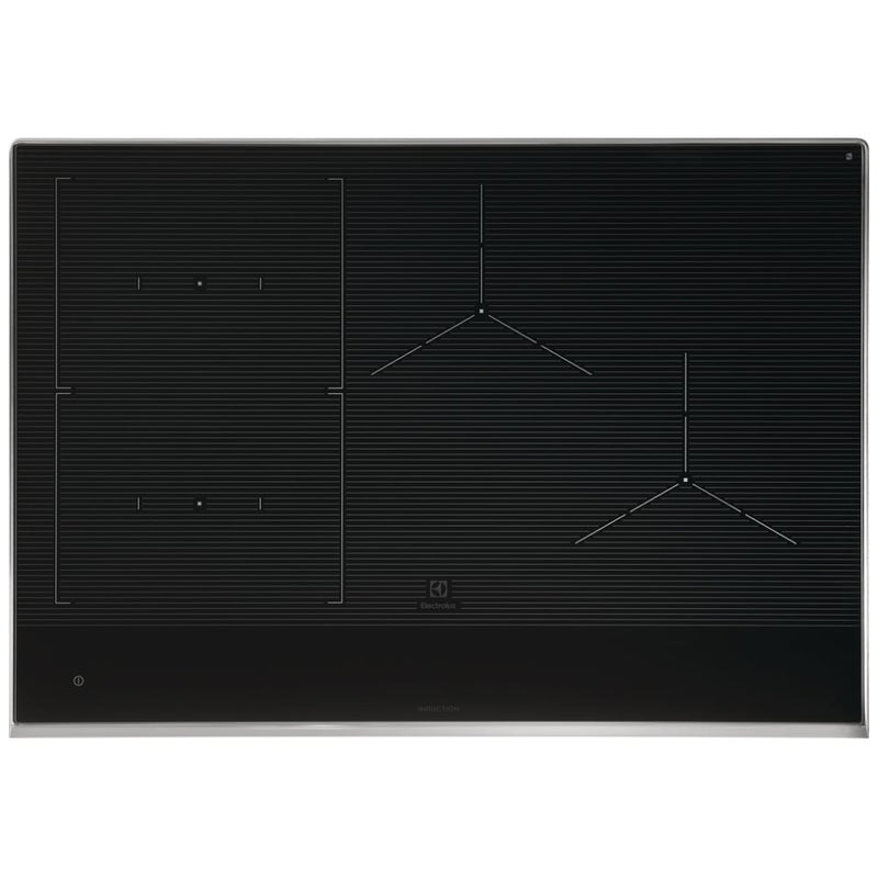 Electrolux ECCI3068AS Induction Cooktop, 30 inch Exterior Width, 4 Burners, 3,600 W Highest Element, Black / Stainless Steel colour