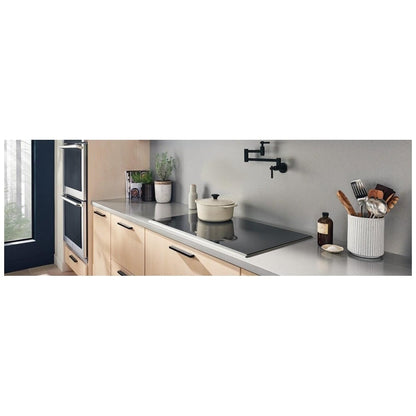 Electrolux ECCI3668AS Induction Cooktop, 36 inch Exterior Width, 5 Burners, 3600 Highest Burner Element (Watts), Black / Stainless Steel colour