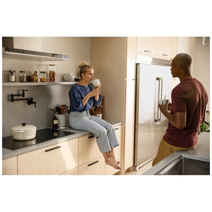 Electrolux ECCI3668AS Induction Cooktop, 36 inch Exterior Width, 5 Burners, 3600 Highest Burner Element (Watts), Black / Stainless Steel colour