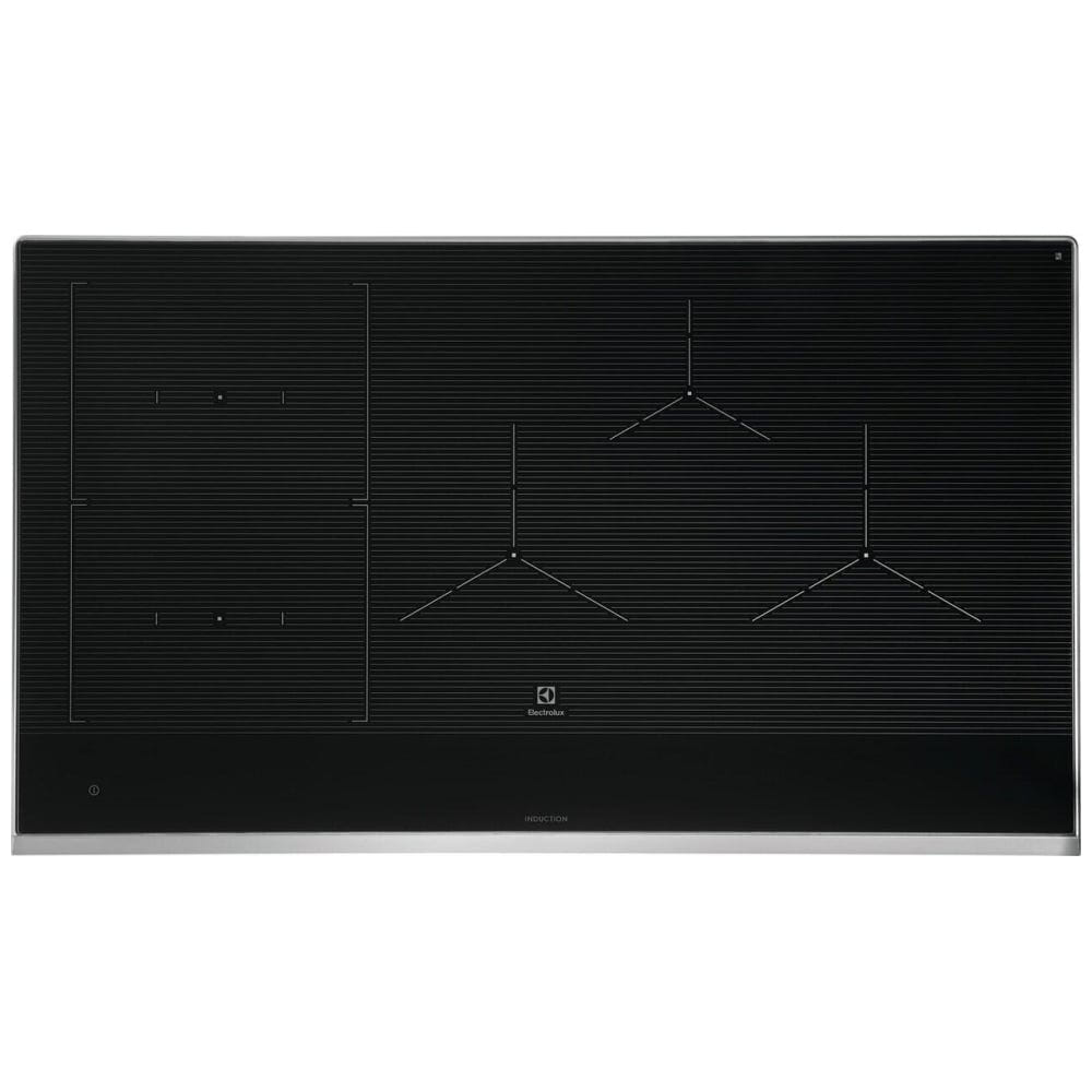 Electrolux ECCI3668AS Induction Cooktop, 36 inch Exterior Width, 5 Burners, 3600 Highest Burner Element (Watts), Black / Stainless Steel colour