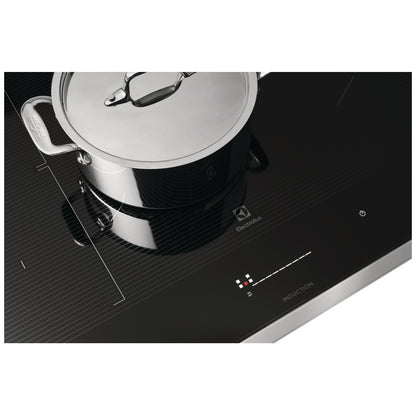 Electrolux ECCI3668AS Induction Cooktop, 36 inch Exterior Width, 5 Burners, 3600 Highest Burner Element (Watts), Black / Stainless Steel colour