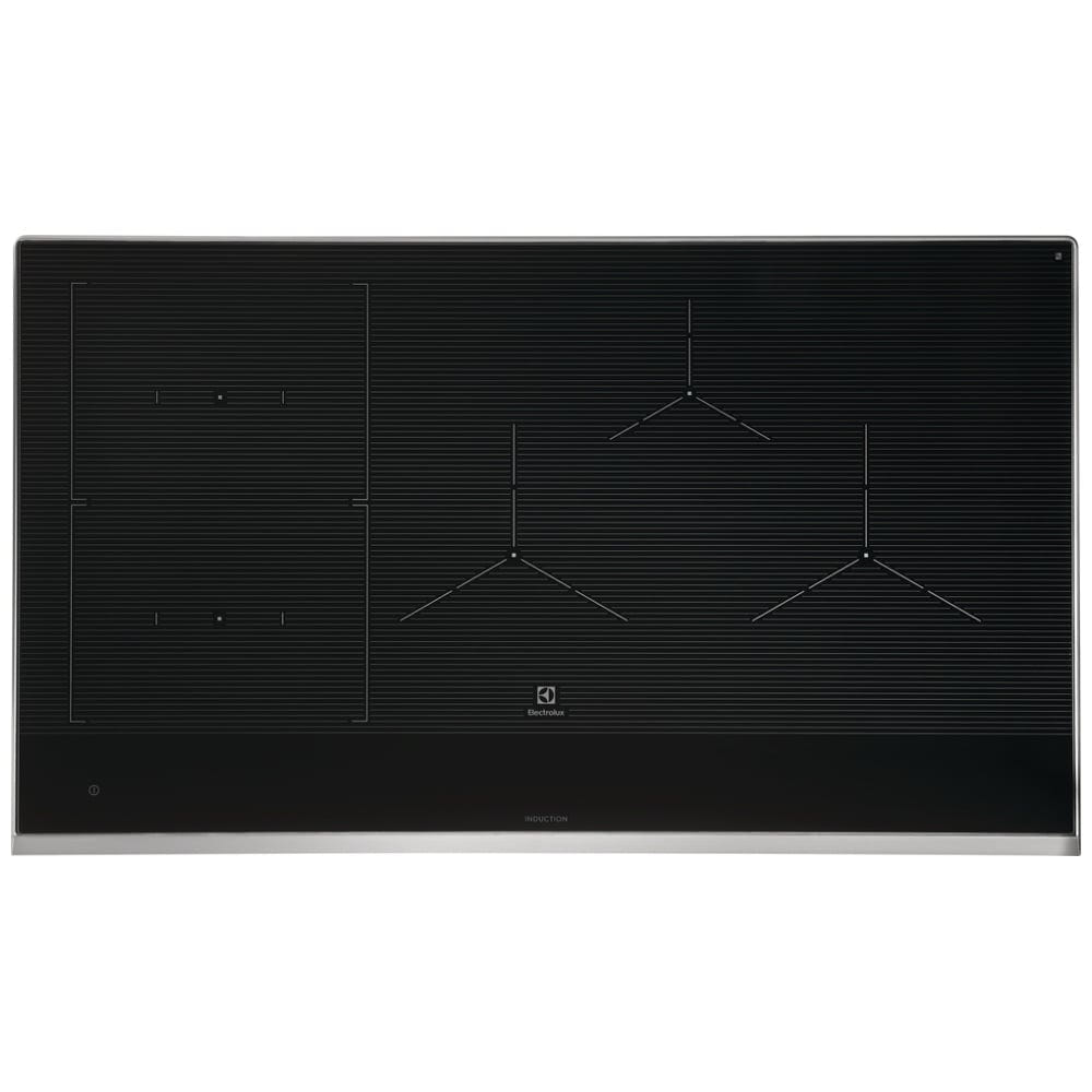 Electrolux ECCI3668AS Induction Cooktop, 36 inch Exterior Width, 5 Burners, 3600 Highest Burner Element (Watts), Black / Stainless Steel colour