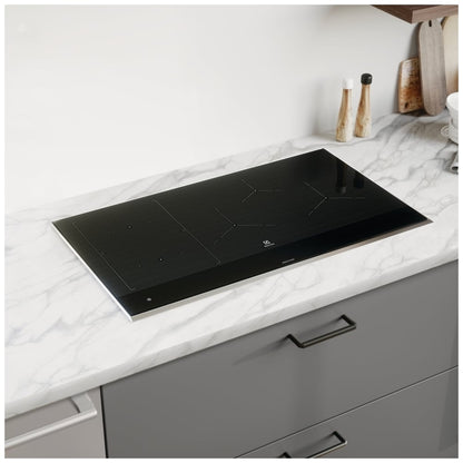 Electrolux ECCI3668AS Induction Cooktop, 36 inch Exterior Width, 5 Burners, 3600 Highest Burner Element (Watts), Black / Stainless Steel colour