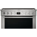 Electrolux ECFD3668AS Dual Fuel Range, 4.4 cu. ft. Capacity, 36 inch Exterior Width, True Convection, 6 Burners, Manual Clean, Stainless Steel colour