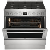 Electrolux ECFD3668AS Dual Fuel Range, 4.4 cu. ft. Capacity, 36 inch Exterior Width, True Convection, 6 Burners, Manual Clean, Stainless Steel colour