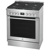 Electrolux ECFG3068AS Gas Range, 4.5 cu. ft. Capacity, 30 inch Exterior Width, Manual Clean, True Convection, 5 Burners, 18,000 BTU Highest Burner, Stainless Steel colour