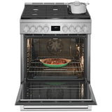 Electrolux ECFG3068AS Gas Range, 4.5 cu. ft. Capacity, 30 inch Exterior Width, Manual Clean, True Convection, 5 Burners, 18,000 BTU Highest Burner, Stainless Steel colour