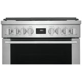 Electrolux ECFG3068AS Gas Range, 4.5 cu. ft. Capacity, 30 inch Exterior Width, Manual Clean, True Convection, 5 Burners, 18,000 BTU Highest Burner, Stainless Steel colour