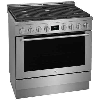 Electrolux ECFG3668AS Gas Range, 4.4 cu. ft. Capacity, 36 inch Exterior Width