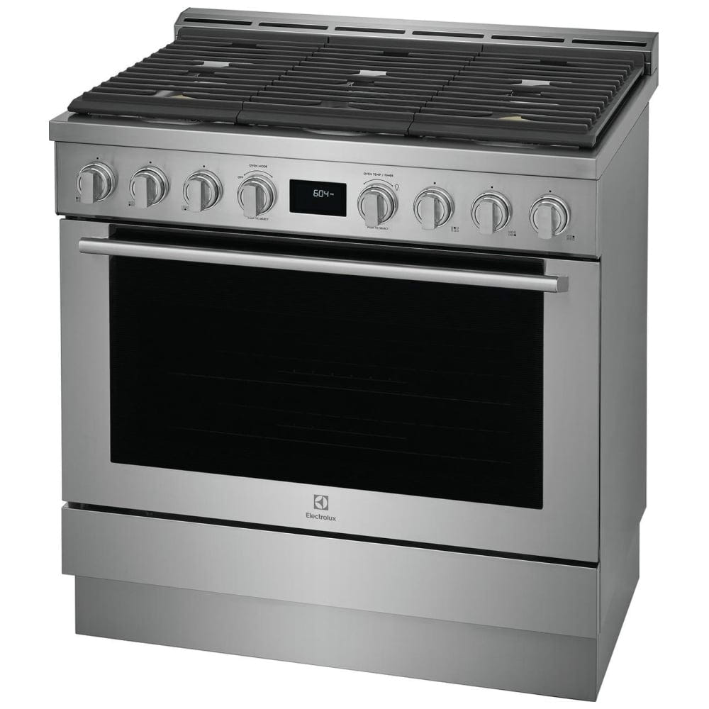 Electrolux ECFG3668AS Gas Range, 4.4 cu. ft. Capacity, 36 inch Exterior Width