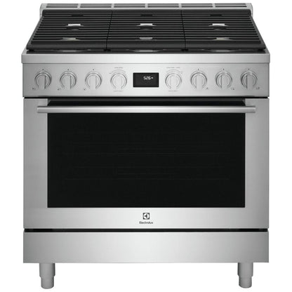 Electrolux ECFG3668AS Gas Range, 4.4 cu. ft. Capacity, 36 inch Exterior Width