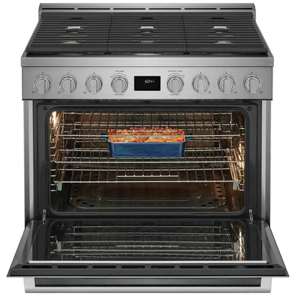 Electrolux ECFG3668AS Gas Range, 4.4 cu. ft. Capacity, 36 inch Exterior Width