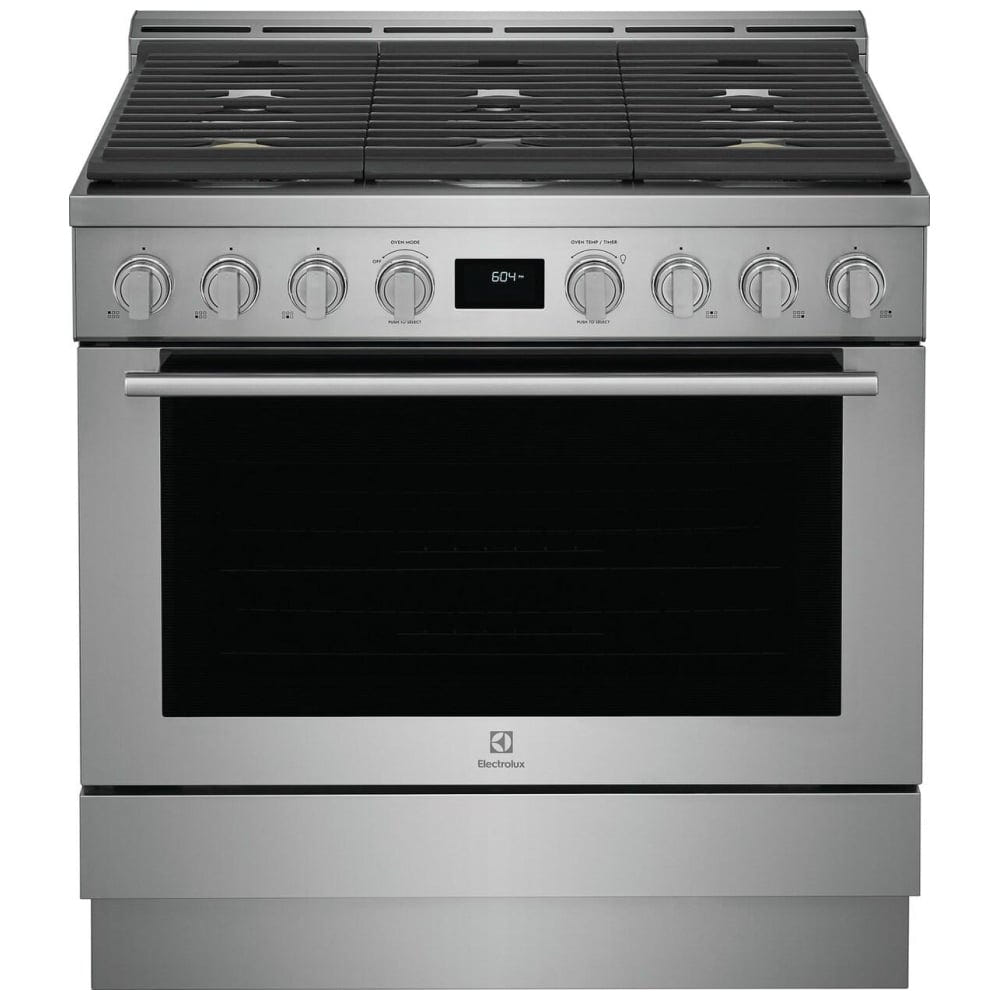 Electrolux ECFG3668AS Gas Range, 4.4 cu. ft. Capacity, 36 inch Exterior Width