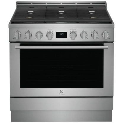 Electrolux ECFG3668AS Gas Range, 4.4 cu. ft. Capacity, 36 inch Exterior Width