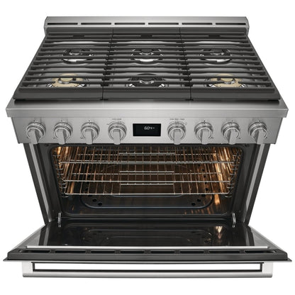 Electrolux ECFG3668AS Gas Range, 4.4 cu. ft. Capacity, 36 inch Exterior Width