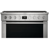 Electrolux ECFG3668AS Gas Range, 4.4 cu. ft. Capacity, 36 inch Exterior Width, Manual Clean, True Convection, 6 Burners, 18,000 BTU Highest Burner, Stainless Steel colour