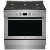 Electrolux ECFG3668AS Gas Range, 4.4 cu. ft. Capacity, 36 inch Exterior Width, Manual Clean, True Convection, 6 Burners, 18,000 BTU Highest Burner, Stainless Steel colour