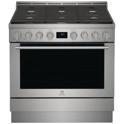 Electrolux ECFG3668AS Gas Range, 4.4 cu. ft. Capacity, 36 inch Exterior Width
