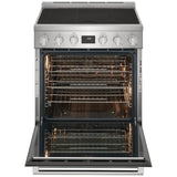 Electrolux ECFI3068AS Induction Range, 4.6 cu. ft. Capacity, 30 inch Exterior Width, True Convection, 4 Burners, Manual Clean, 3,700 W Highest Element, Stainless Steel colour