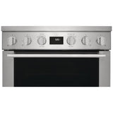 Electrolux ECFI3068AS Induction Range, 4.6 cu. ft. Capacity, 30 inch Exterior Width, True Convection, 4 Burners, Manual Clean, 3,700 W Highest Element, Stainless Steel colour