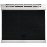 Electrolux ECFI3068AS Induction Range, 4.6 cu. ft. Capacity, 30 inch Exterior Width, True Convection, 4 Burners, Manual Clean, 3,700 W Highest Element, Stainless Steel colour