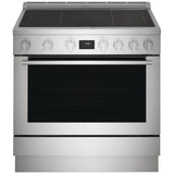 Electrolux ECFI3668AS Induction Range, 4.4 cu. ft. Capacity, 36 inch Exterior Width, Dual Fan True Convection, 5 Burners, Manual Clean, 3,700 W Highest Element, Stainless Steel colour