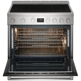 Electrolux ECFI3668AS Induction Range, 4.4 cu. ft. Capacity, 36 inch Exterior Width, Dual Fan True Convection, 5 Burners, Manual Clean, 3,700 W Highest Element, Stainless Steel colour