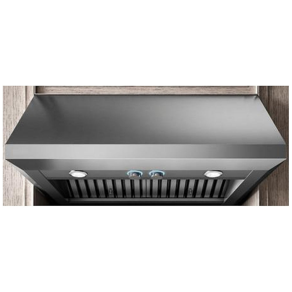 Elica ECL630S4 Range Hood, 30 inch Exterior Width, Canopy, 4, 600 CFM, 3.21 - 7.7, LED, Dishwasher Safe Filters, 4, Stainless Steel colour Blower Included