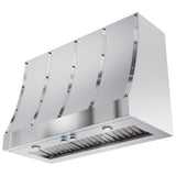 Elica ECTX48SS Range Hood, 48 inch Exterior Width, Canopy, 4, 8.5, LED, Dishwasher Safe Filters, 4, Stainless Steel colour