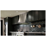 Elica ECTX48SS Range Hood, 48 inch Exterior Width, Canopy, 4, 8.5, LED, Dishwasher Safe Filters, 4, Stainless Steel colour