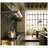 Elica ECV630S3 Range Hood, 30 inch Exterior Width, Under-Cabinet, 600 CFM, LED, Baffle Filter, Stainless Steel colour Blower Included