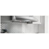 Elica ECV630S3 Range Hood, 30 inch Exterior Width, Under-Cabinet, 600 CFM, LED, Baffle Filter, Stainless Steel colour Blower Included