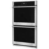 Electrolux ECWD3011AS Double Wall Oven, 30 inch Exterior Width, Convection, Self Clean, 10.2 cu. ft. Capacity, Temperature Probe, Wifi Enabled, Air Fry, Stainless Steel colour Air Fry, Air Sous Vide, Gliding Rack, Steam Cooking
